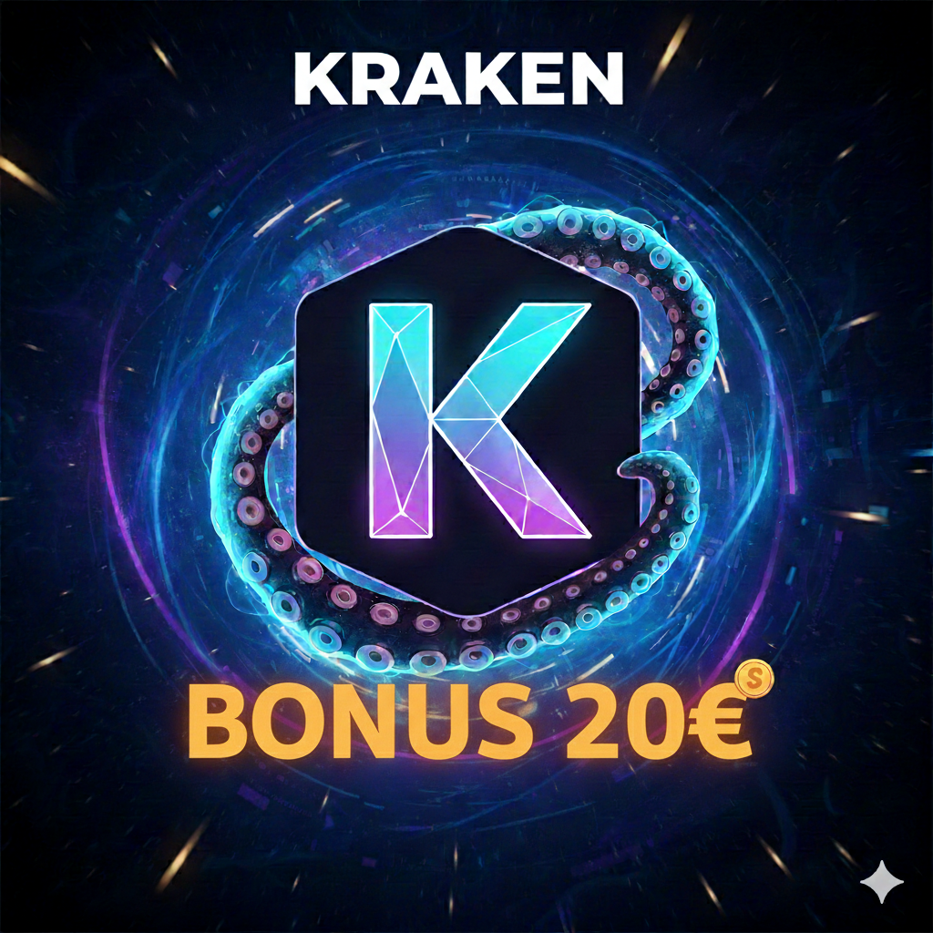 Zgarnij 20 € bonusu od giełdy Kraken!