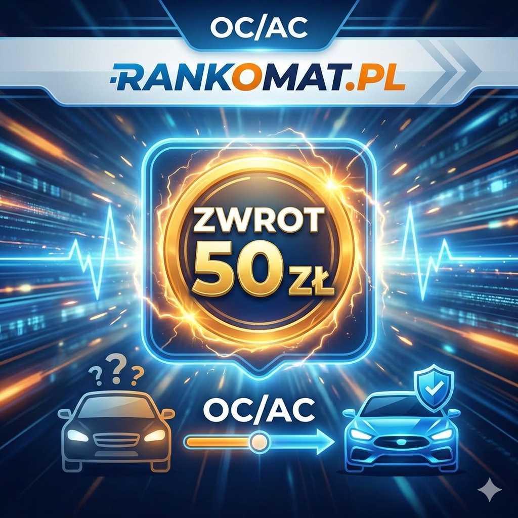 Tanie ubezpieczenie i 50 zł na start? Sprawdź, jak oszczędzać z Rankomat.pl.