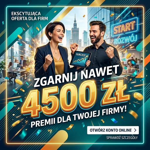 Konto firmowe w Erste Bank Polska: Jak bez wysiłku zyskać do 4500 zł premii i nie płacić za konto? (nieaktualne)