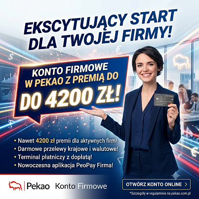 Konto Biznes z Żubrem w Banku Pekao: Jak bez wysiłku zyskać do 4200 zł premii i ominąć opłaty?